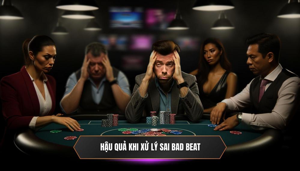 Hậu Quả Của Việc Không Đối Phó Đúng Cách Với Bad Beat